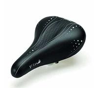 Sella Citybike Uomo Nero in SKAI 275x191 mm, 506 g - Comfort e Stile per Spostamenti Urbani