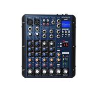 SMR6 Bluetooth USB Record 2 Mono + 2 Stereo 6 Canali 3 banda Eq 16 DSP Effetto USB Mixer audio professionale