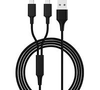 smrter Cavo di ricarica USB USB 2.0 USB-A maschio, USB-Micro-B maschio 1.20 m Nero Hydra_Duo_M_BK