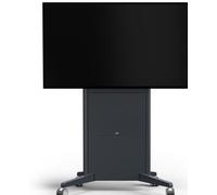 SMS Presence Mobile - carrello regolabile elettronicamente -Update 2021 - bis 98” | max. VESA 600x400 | portata 150kg |grigio scuro