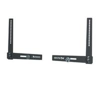 SMS Smart Media Solutions C121U002-1A supporto da parete per casse acustiche Staffa per TV Nero