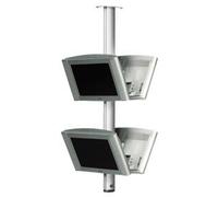 SMS staffa da soffitto per display piatti CL ST1800 nero