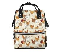SMSJTMWHN Borsa per pannolini per mummia zaino Una covata di polli Borse per pannolini Borse a tracolla Casual Borse a tracolla Viaggi Escursionismo Outdoor Pack Borsa per l'allattamento