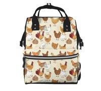 SMSJTMWHN Borsa per pannolini per mummia zaino Una covata di polli Borse per pannolini Borse a tracolla Casual Borse a tracolla Viaggi Escursionismo Outdoor Pack Borsa per l'allattamento