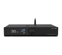 SMSL AL400 All-in-One Decoder HiFi Preamplificatore di potenza Phono TPA3255 e CS43141 MQA, MM e MC Cartuccia HDMI (eARC) per TV, Home Theater