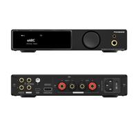 SMSL AO300 PRO DAC Amplificatore | CS43131 DAC MQA con ingressi USB/Coax/Ottico/HDMI eARC/RCA | Amp Stereo 2.1 Canali 165W MA5332MS | Cuffie Hi-Fi con uscita 4.4mm/6.35mm | Classe D Digitale Amp, Nero