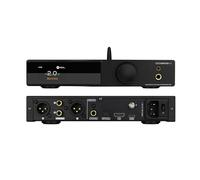 SMSL DO300EX DAC Amplificatore per cuffie, AK4191+AK4499EX DSD512 PCM768kHz HiFi MQA DACs, USB/Bluetooth5.1/OPT/COAX/IIS a RCA/XLR/4,4mm/6,35mm per PC/Telefono/TV/Lettore CD///Cuffie Cablate (Nero)