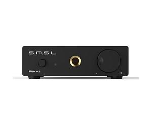 SMSL PH-1 MM Amplificatore Phono ad alta fedeltà 6,35 mm Jack per cuffie AMP guadagno oro 46dB distorsione ultra-bassa funzione amplificatore cuffie integrato