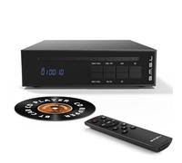 SMSL PL20 Lettore CD HiFi Per la Casa, Lettore USB CD Ripper, Nero