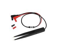 SMT Chip Test Clip Piombo Sonda LCR Test Clip Elettricista Meter Pinzette Condensatore Resistenza Induttanza Pinzette For Multimetro
