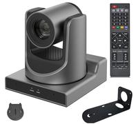 SMTAV Telecamera PTZ con monitoraggio automatico AI, ottica 20X + zoom digitale 16x, PTZ ad alta velocità, uscita 3G-SDI + HDMi+USB 3.0, supporto record locale, supporto PoE (G03684)