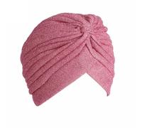 SMTCM Cappello da turbante da donna, prelegato, cappello chemo a forma di cancro, plissettato, in velluto, a torsione, per il sonno, elastico, in cotone, alopecia, musulmano, in velluto, unisex