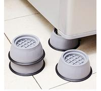 SMTHOME 4 Pz Lavatrice Gomma Supporto Mat Anti-Vibrazione Gamba Stopper Antiscivolo Piedi Pad per Rondella Frigorifero Mobili Protezione Del Piede