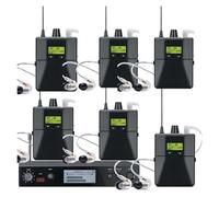 SMTYXS Di Monitoraggio In-ear Wireless Di Livello Professionale For Bande Processore Audio Digitale A 24 Bit(P3T-6 P3RA)