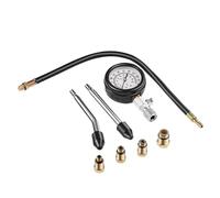 SMTYXS Kit Tester di Compressione for Motori A Benzina, Manometro Professionale for Bombole G326 for Set Strumenti Automatici for A (0-300 PSI) Monitoraggio di Precisione(No Box)