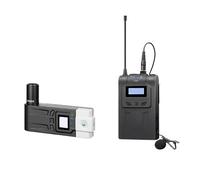 SMTYXS Microfono Da Intervista Con A Doppio Microfono Wireless UHF, Adatto For Fotocamere SLR(K7)