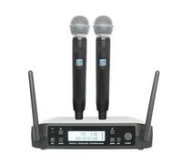 SMTYXS Microfono Wireless GLXD4 UHF Professionale Microfono Portatile For 80 M Di Distanza Palcoscenico Discorso Matrimonio Spettacolo Band Festa A Casa