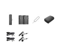 SMTYXS Set Ricevitore Trasmettitore Microfono Lavalier Wireless, Adatto For Telefoni Cellulari, Fotocamere, Video E Audio.(K6)