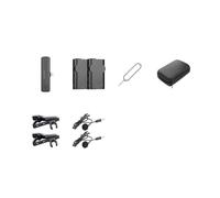 SMTYXS Set Ricevitore Trasmettitore Microfono Lavalier Wireless, Adatto For Telefoni Cellulari, Fotocamere, Video E Audio.(K4)