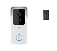 SMTYXS Smart Home Visual Campanello 2.4G / 5G Dual WiFi Campanello For Esterni Impermeabile AC/Wireless PIR Citofono Visione Notturna(Option 4 Add 64G TF Card)
