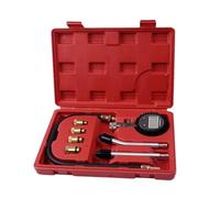 SMTYXS Tester di Compressione Manometro Digitale Automobilistico 200 PSI for Kit del Cilindro Motore A Benzina Monitoraggio di Precisione(Red)