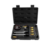 SMTYXS Tester di Compressione Manometro Digitale Automobilistico 200 PSI for Kit del Cilindro Motore A Benzina Monitoraggio di Precisione(Black)