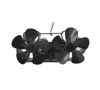 SMTYXS Ventilatore For Stufa Alimentato A Calore For A Velocità Più Elevata For A Combustione Silenziosa A Risparmio Energetico Venti Forti