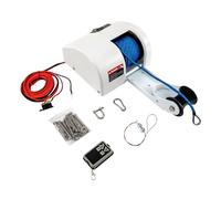 SMTYXS Verricello Elettrico for Ancoraggio A Caduta Libera da 25 Libbre, Telecomando Wireless 12 V Gruppo Potente