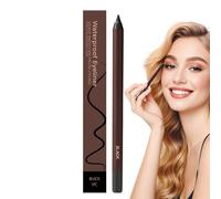 Smudge Proof Eye Liner with 2-In-1 Waterproof Formula, 24hr Sharpenable Eye Pencil Precision, Long-Lasting Smooth Makeup Eyebrow Pen for Women Girls Beauty Travel Use