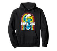 Smurfette Arcobaleno Shining Star Friend BFF Art Classic Felpa con Cappuccio