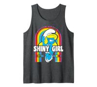 Smurfette Arcobaleno Shining Star Friend BFF Arte Classica Canotta