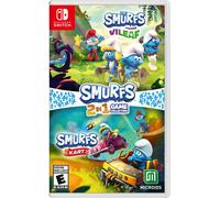 Smurfs 2-In-1 Game Collection: The Smurfs Mission Vileaf And S (Nintendo Switch)