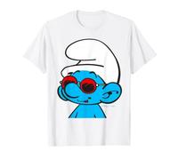Smurfs Cool Puffi Occhiali da Sole Estivi Happy Holiday Retro Fun Maglietta