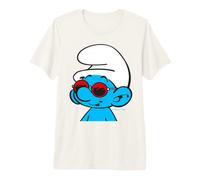 Smurfs Cool Puffi Occhiali da Sole Estivi Happy Holiday Retro Fun Maglietta Premium