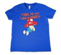 Smurfs Creativi - I Puffi - Questa È La Mia Maglietta Pigra Per Bambini