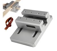 Smussatore manuale per pelle, strumento per tagliare la pelle in lega di alluminio, larghezza regolabile 55 mm, trimmer per cinghia del bordo della cintura, macchina da taglio per bordi curvi da