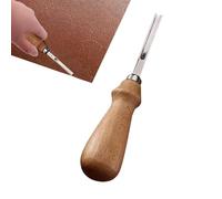 Smussatore per Bordi della Pelle | Scarnitore per Assottigliamento e Lavorazione della Pelle - Smussatore Manuale da,per Casa, Ufficio, Laboratorio, Portafogli, Cinturini, Orologio, Cinture e