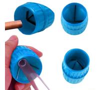 Smussatore per tubi 5-38 mm utensile manuale per sbavatura interna ed esterna di PVC PPR rame ottone tubi in alluminio con guscio in plastica