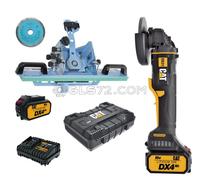 SMUSSATRICE SIGMA JOLLY EDGE 37A3D +SMERIGLIATRICE ANGOLARE A BATTERIA CAT DX31B