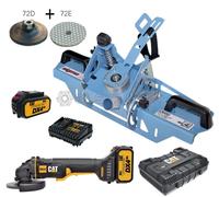 SMUSSATRICE SIGMA SERIE SIMPLE BEVEL 36A5D + SMERIGLIATRICE ANGOLARE CAT DX31B