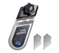 Smusso Per Gesso | Utensile Da Taglio A 45/90 Gradi Per Gesso | Con 10 Lame Pialla di Precisione per Finitura Murale e Ristrutturazione Casa