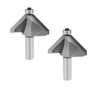 Smusso Router Punta 1-1/6" Taglio Altezza Bordo Forma Router Punta 2pz