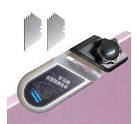 Smusso V Per s Di Gesso | Utensile Da Taglio A 45/90 Gradi Per Gesso - Pialla Ad Angolo Performante Con 10 Lame Per Taglio A Soffitto E Lavori Di Finitura