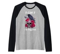 Smut You Had Me At Trigger Warning Smutty Book Dark Romance Maglia con Maniche Raglan