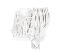 SMUXP Hotsale Velluto Body Suit Velluto Indiano Vestito Donna Velluto Jogging Tute per le Donne Velluto Pantalone Vestito di Velluto Vestito Pantaloni di Velluto Delle Donne Vestito, Bianco#17, XL