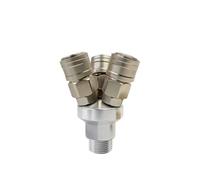 SMV SMY Two-Way Three-Way Pneumatic C-Type Quick Self-Locking Fitting Pump Air Compressor(SMY-B)