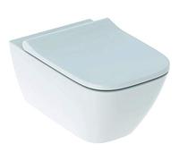 Smyle Square Geberit wc sospeso RimFree + Copriwater SoftClose 500.683.01.1