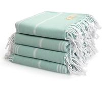 SMYRNA TURKISH COTTON Classical Series - Telo mare turco originale, prelavato, 94 x 180 cm, telo da bagno turco per SPA, spiaggia, piscina, palestra e bagno