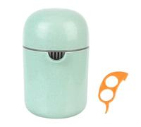 SMYTJSYC Portatile Frutta Spremiagrumi Macchina Utensile Manuale Mini Frutta Juicer Rotazione Mano Pressa Spremiagrumi Limone-Verde chiaro