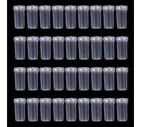 SMZhomeone 100/200 tubi floreali con tappo di sicurezza per composizioni floreali fresche e decorazioni per eventi, per idratare steli e prevenire fuoriuscite durante il trasporto (C)